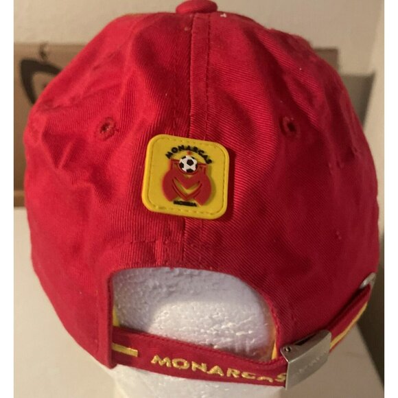 Monarcas Morelia Mexican Soccer League Fitted Hat Red - Picture 3 of 7